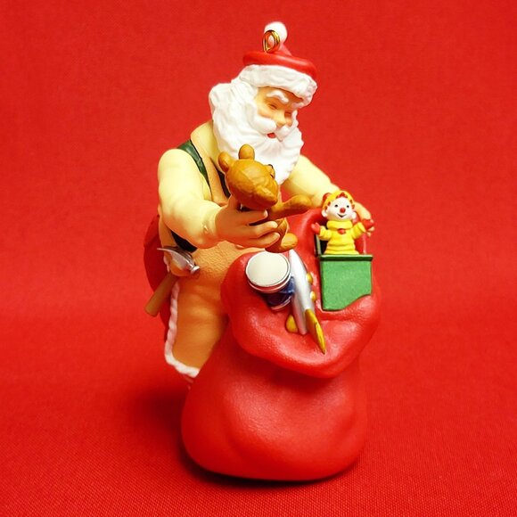 Hallmark Toymaker Santa 15th Anniversary Ed 2014 Christmas Ornament - Picture 9 of 13